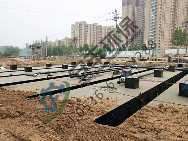 河南南陽2000噸生活污水安裝現(xiàn)場